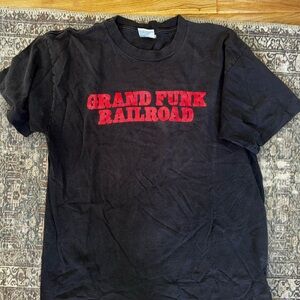 VINTAGE Grand Funk Railroad SINGLE STICH t shirt Sz L
